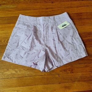 New Womens Size 8 A New Day High-Rise Eyelet Lace Shorts